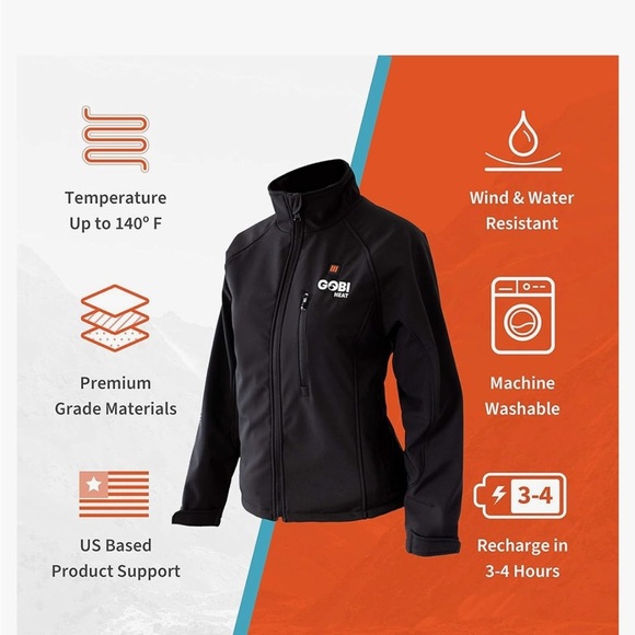 Gobi Heat Women's Sahara Heated Jacket- with battery - Picture 3 of 9